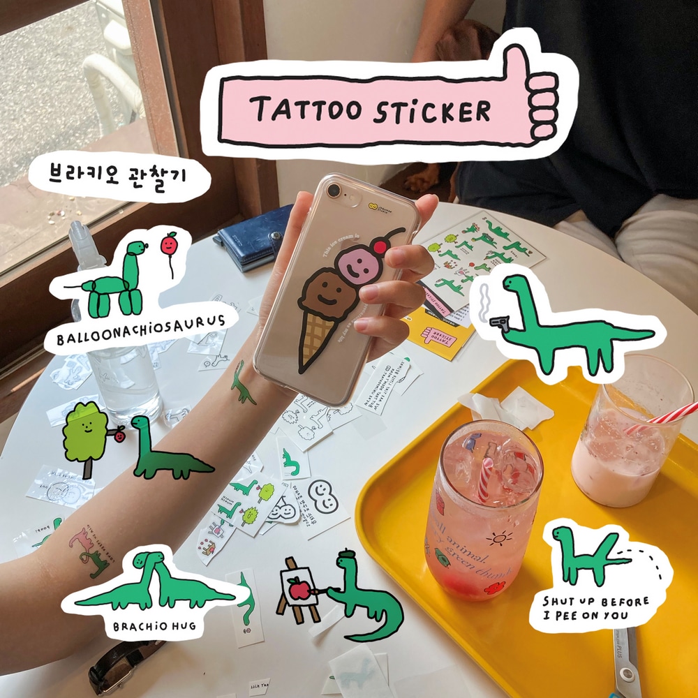 Tattoo Sticker - Brachio 2 – Bild 2